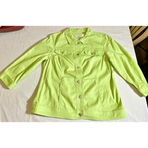 Womens Christopher & Banks Size Small Long Sleeve Shirt With Pockets